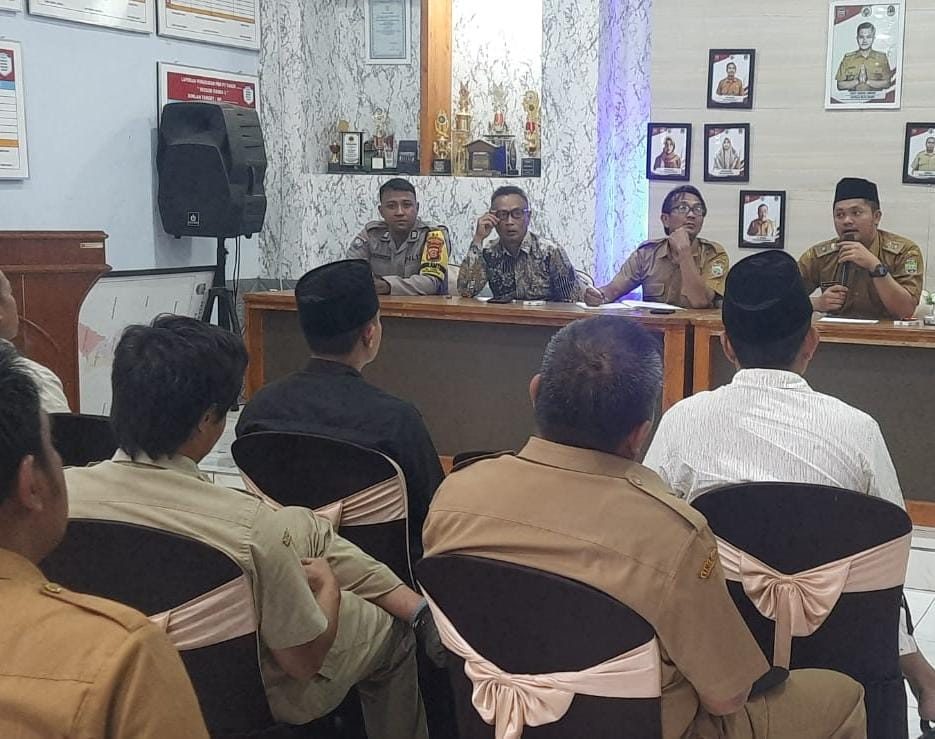 Polsek Kawali Monitorinh Musdes Rawa Kecamatan Lumbung