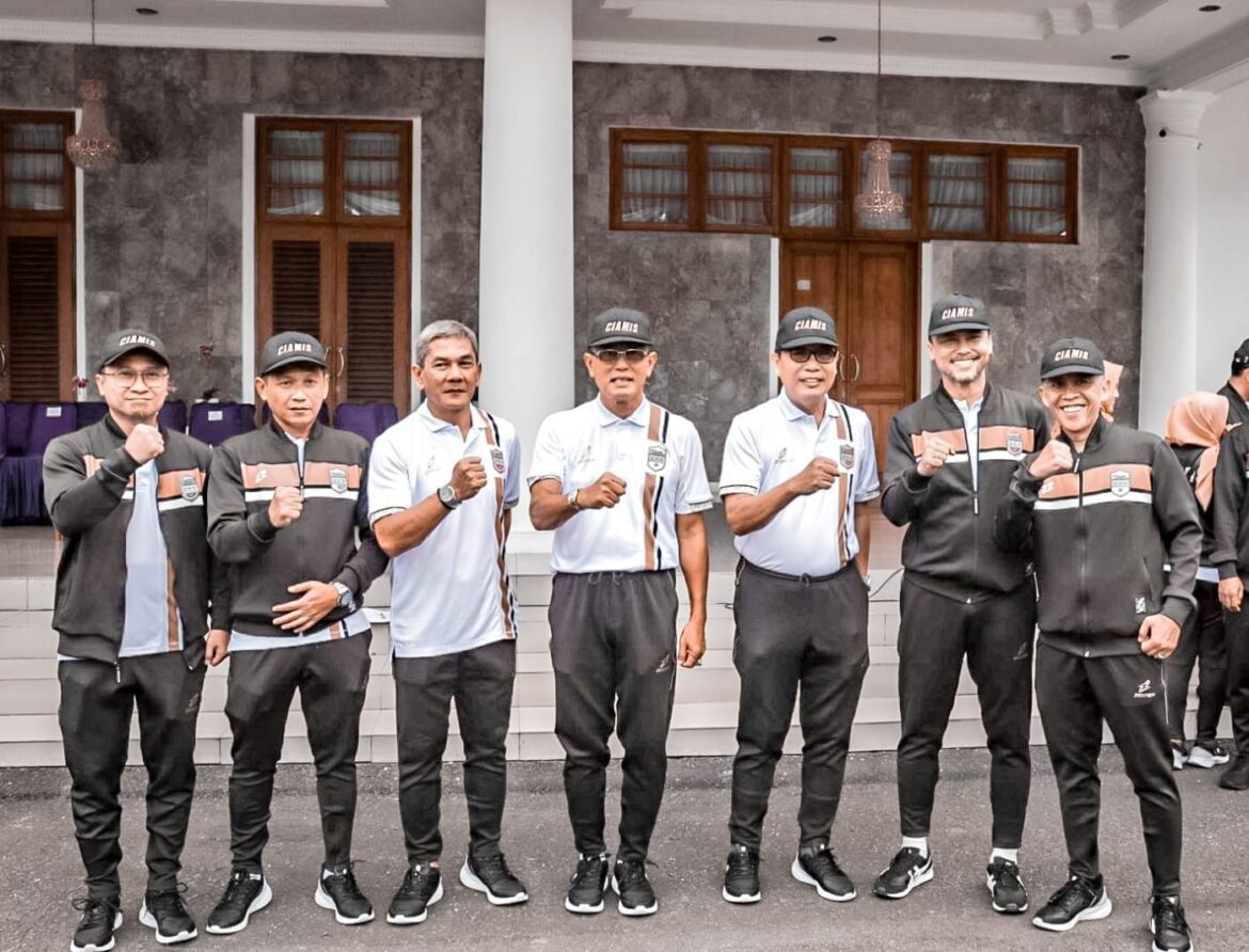 Menuju Porsenitas Ke-X Kunci Bersama, Bupati Herdiat Targetkan Ciamis Peroleh Juara Umum