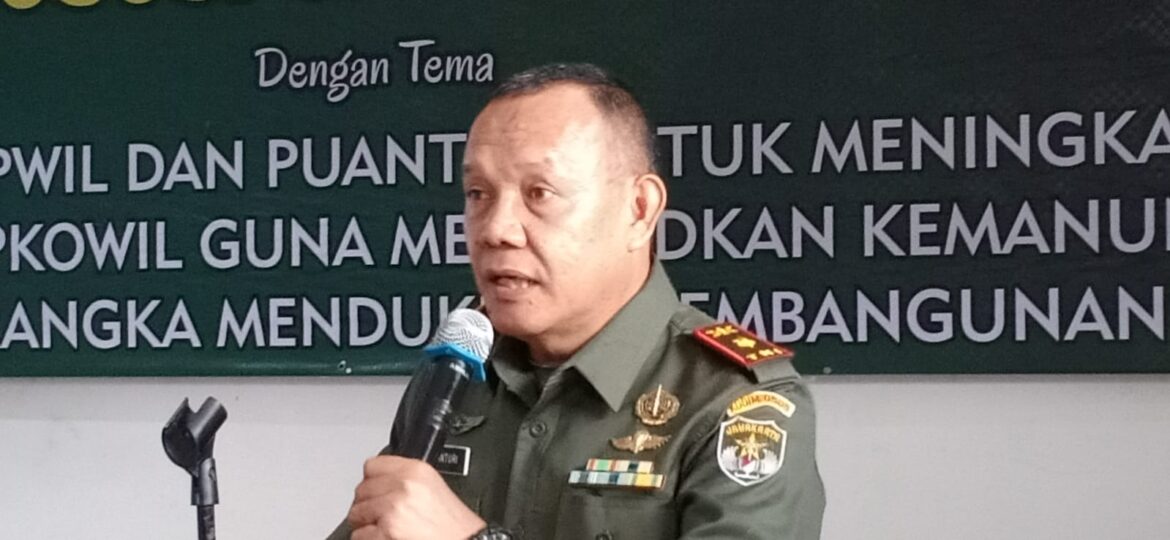 Kodim 0505/JT Gelar Binsiap, Wujudkan Optimalisasi Profesional Apkowil dan Puanter