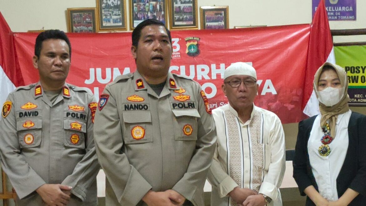Polres Metro Jakarta Barat Merespon Cepat Aduan Masyarakat Terkait Adanya Salah Satu Warga Yang Kecanduan Berat Terhadap Penyalahgunaan Narkoba