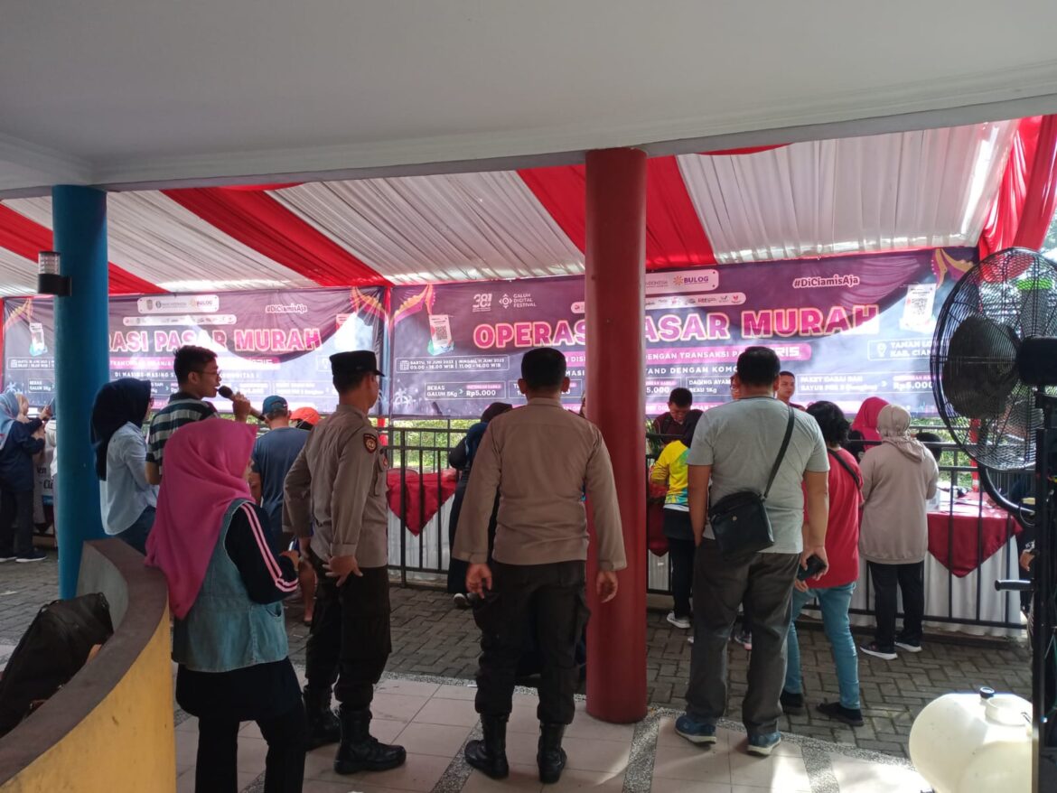 Antisipasi Gangguan Kamtibmas, Polres Ciamis Amankan Galuh Fest Digital 2023