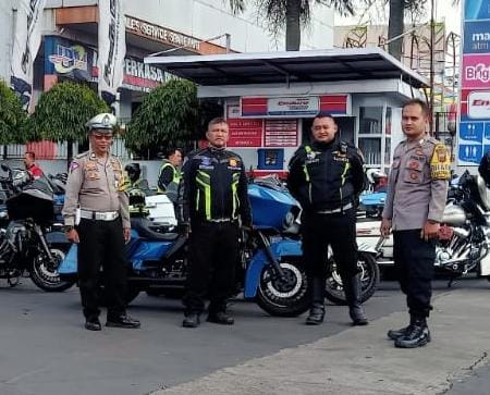 Antisipasi C3 dan Aksi Premanisme, Polsek Cikoneng Polres Ciamis Laksanakan Patroli Dialogis