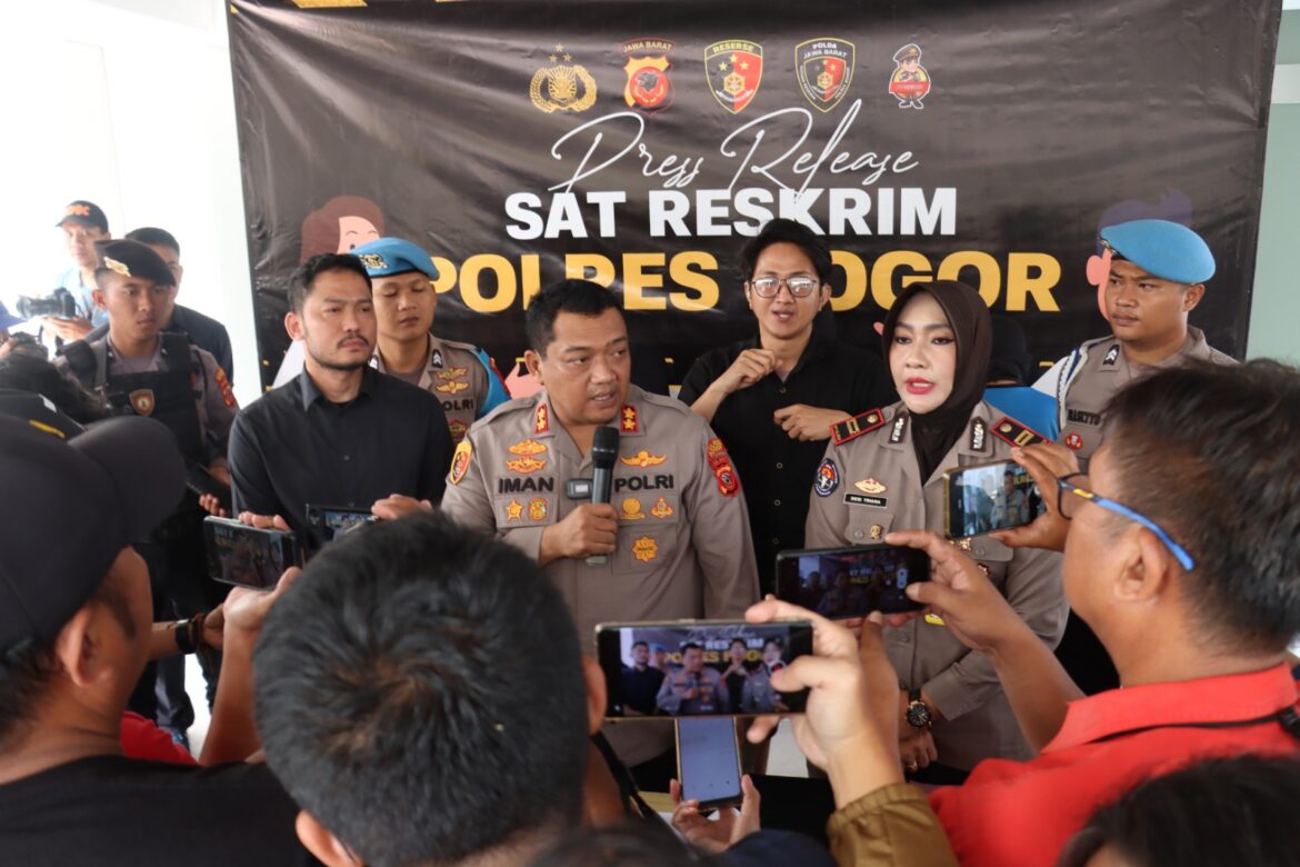 Ungkap Para Pelaku Tindak Pidana Perdagangan Orang, Polres Bogor Selamatkan 8 Orang Korban Yang Hendak di Bawa Ke Malaysia