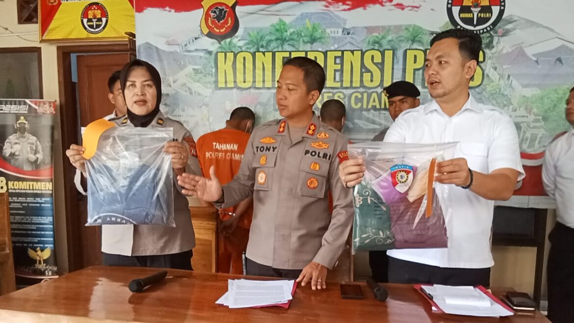 Ayah Tiri Cabuli Anak Tiri Diciduk Satreskrim Polres Ciamis
