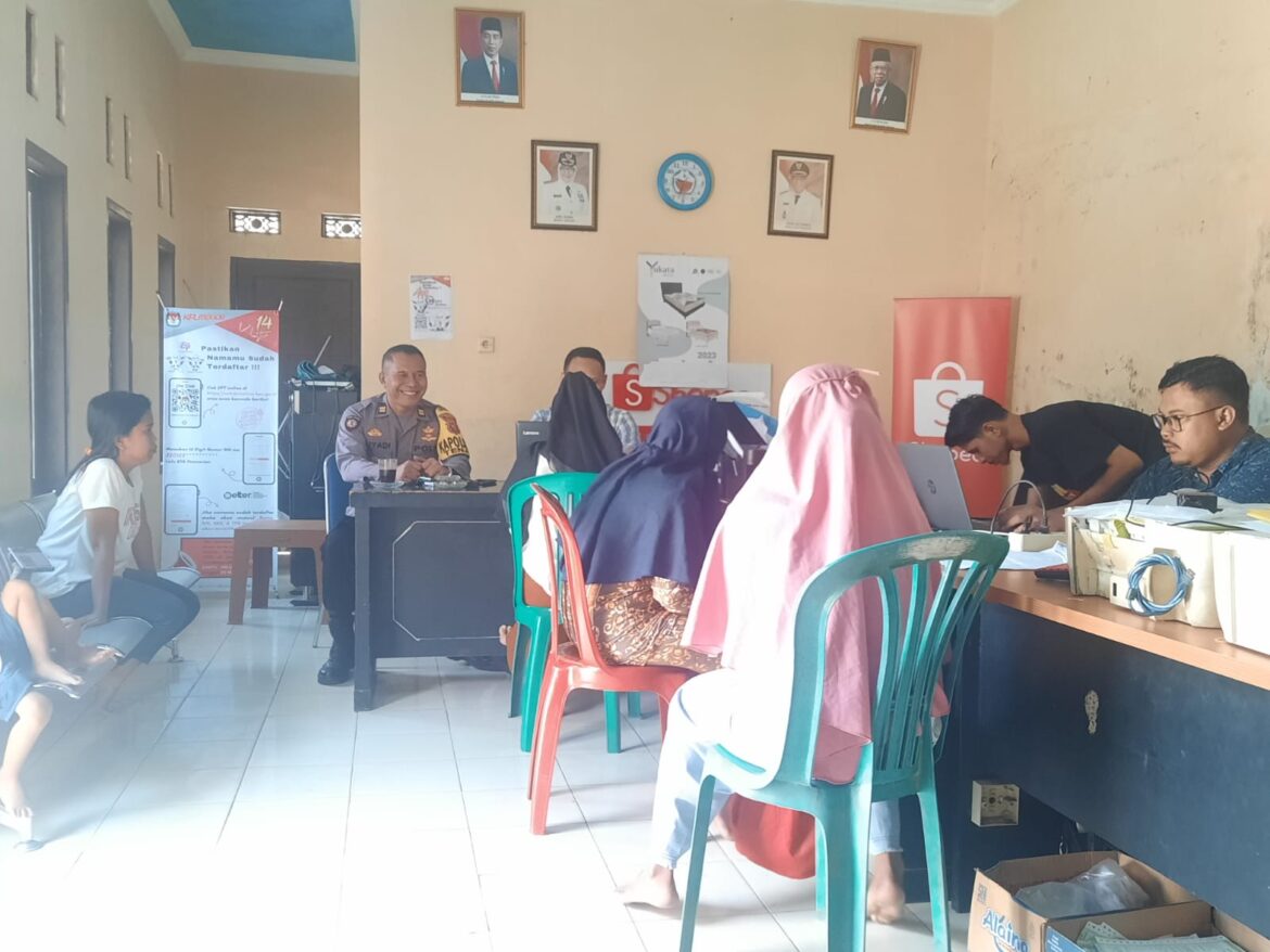 Polsek Tenjo Polres Bogor Melakukan Pengecekan Terkait TPPO Sebagai Pencegah