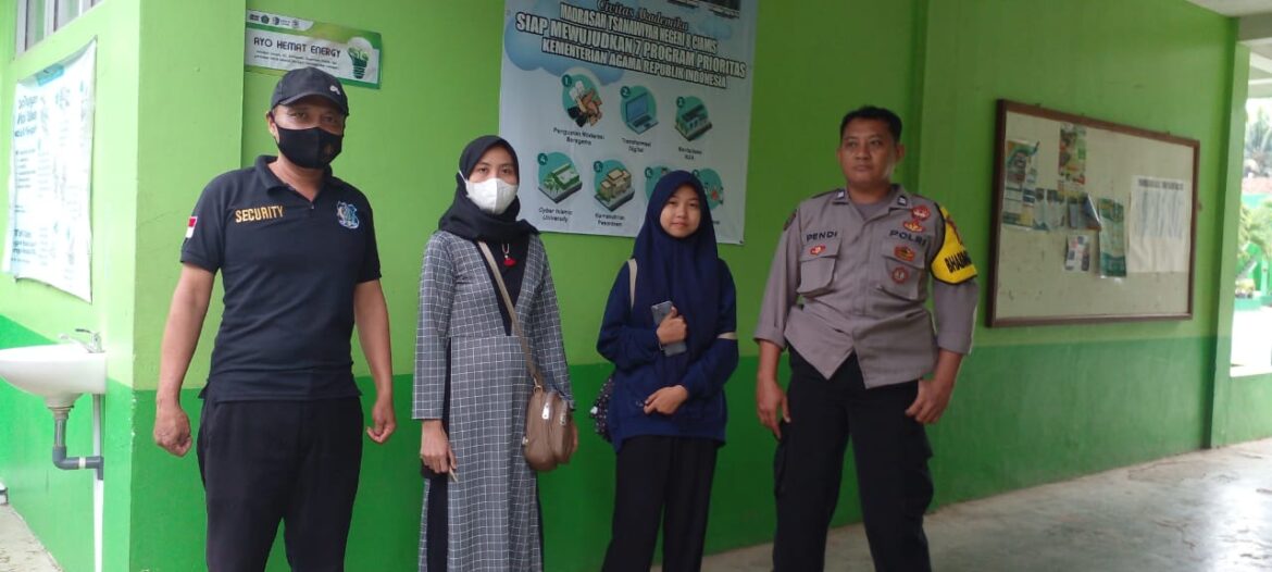Polsek Lakbok Sambang Warga Desa Sukanagara Sampaikan Himbauan Kamtibmas