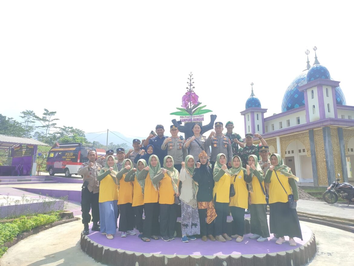 Wakapolres Ciamis Dampingi Tim Penilai Polda Jabar di Lokasi Tiga Pilar Polres Ciamis