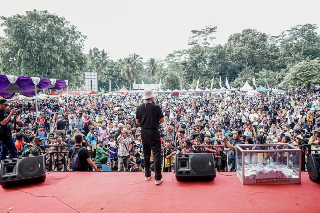 Perdana! Jalan Sehat di Eks Kewadanaan Rancah Rangkaian Hari Jadi Ciamis Ke 381 Dibanjiri Ribuan Peserta