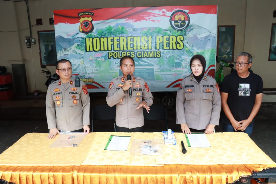 Polres Ciamis Gerebeg Arena Judi Sabung Ayam di Wilayah Imbanagara, Para Pelaku Tidak Berkutik