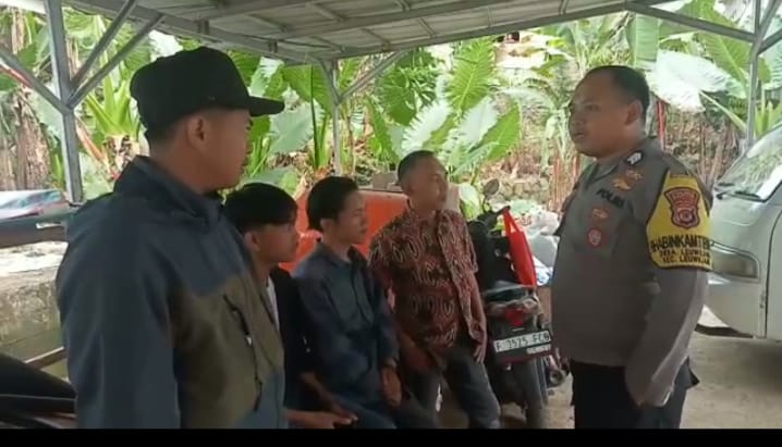 Pengecekan Sarta Pemberian Himbauan Terus di Lakukan Terkait TPPO di Wilayah Kabupaten Bogor Melalui Bhabinkamtibmas