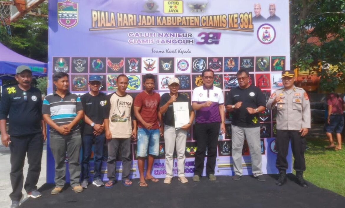 Kabag Ops Polres Ciamis Hadiri Lomba Burung Berkicau Peringatan Hari Jadi Kab. Ciamis ke-381