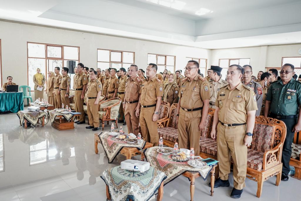 Jelang Pesta Demokrasi 2024 Bupati Herdiat Himbau para ASN, Kades dan Perangkat Desa Bersikap Netral