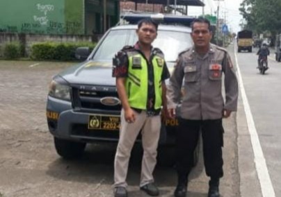 Polsek Cikoneng Patroli KRYD di Kecamatan Cikoneng dan Sindangkasih