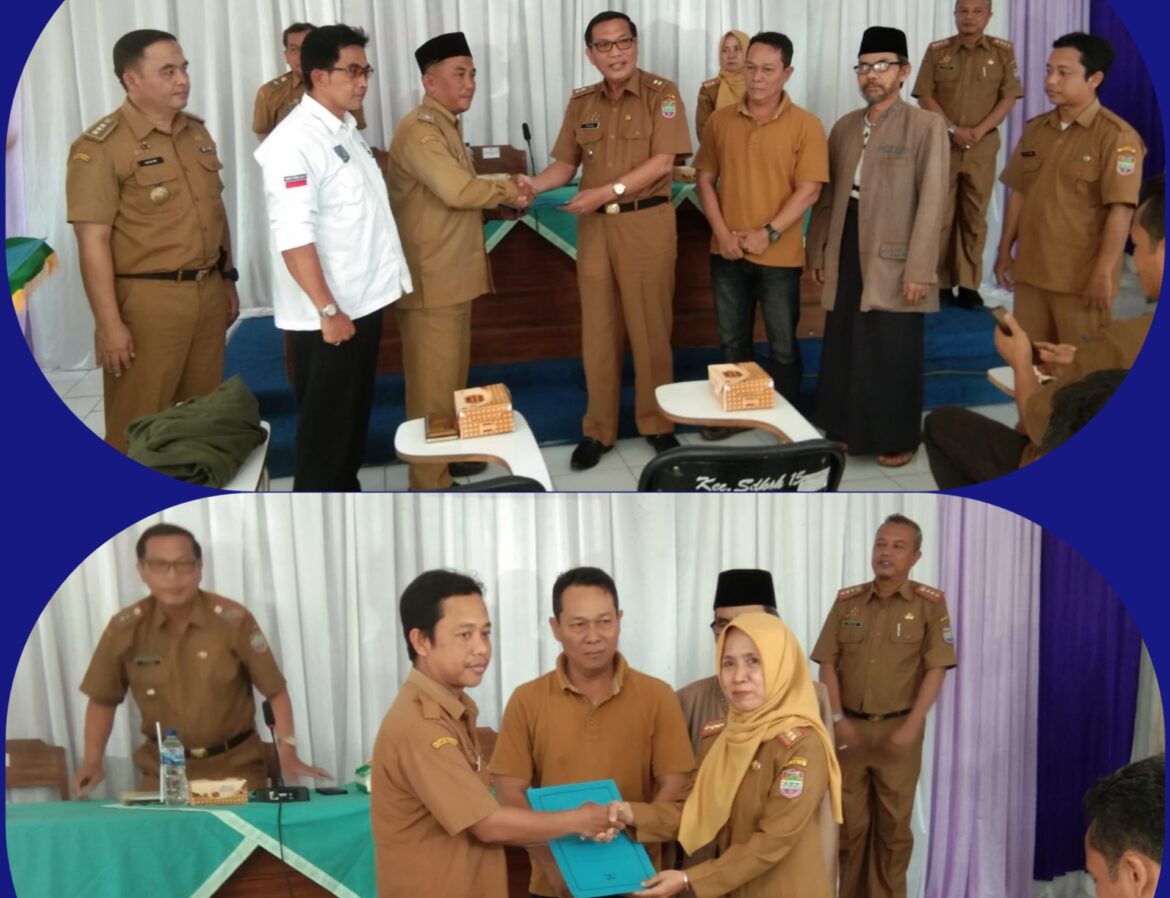 Akhirnya! Kades Gunungcupu Ciamis Diberhentikan Sementara dan Sekdes Diangkat Sebagai PLT Kades