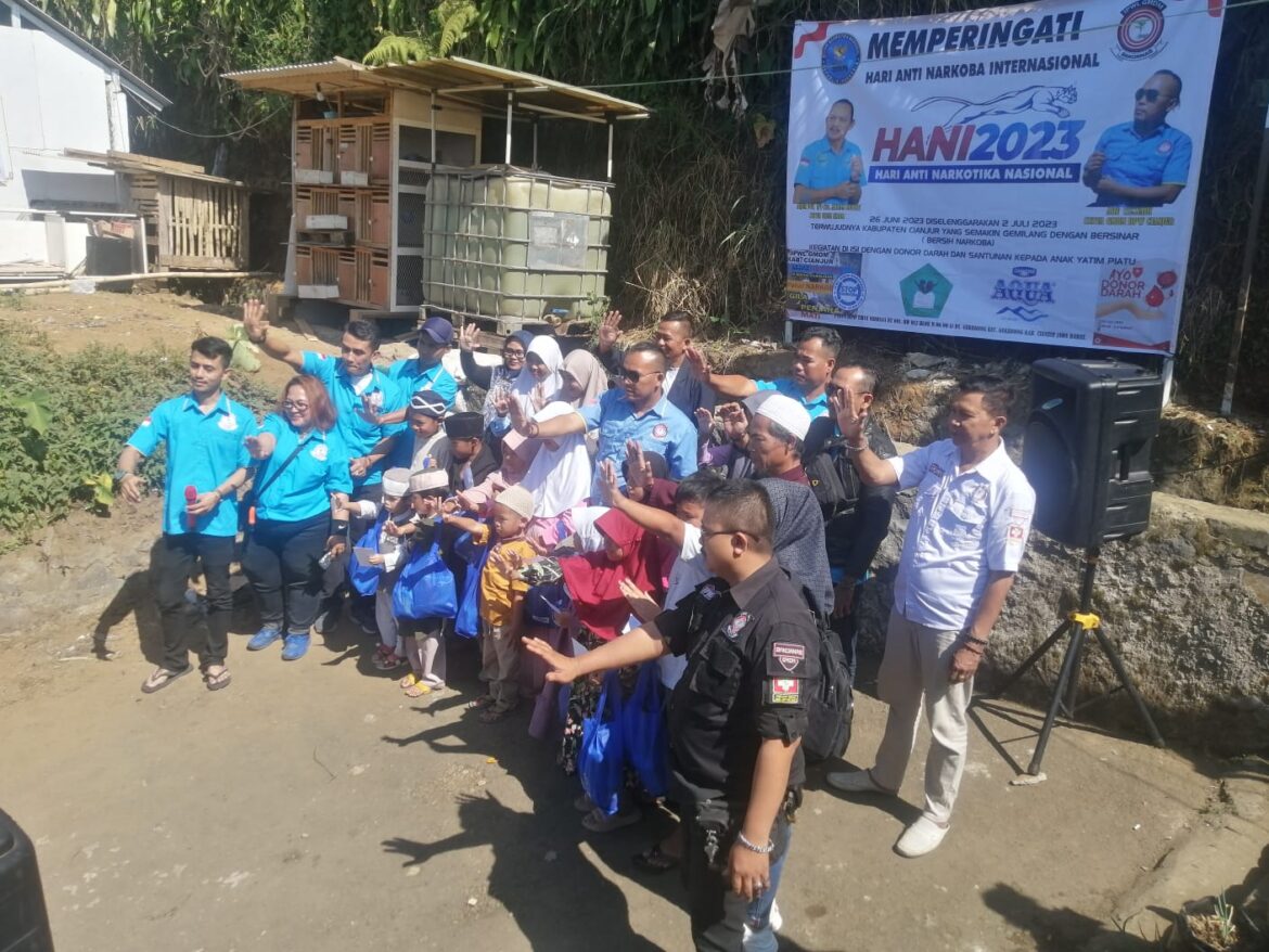 Memperingati Hari HANI, IPWL GMDM DPW Cianjur dan IPWL GMDM DPW Bogor  Gelar Acara Donor Darah dan Santunan Anak Yatim
