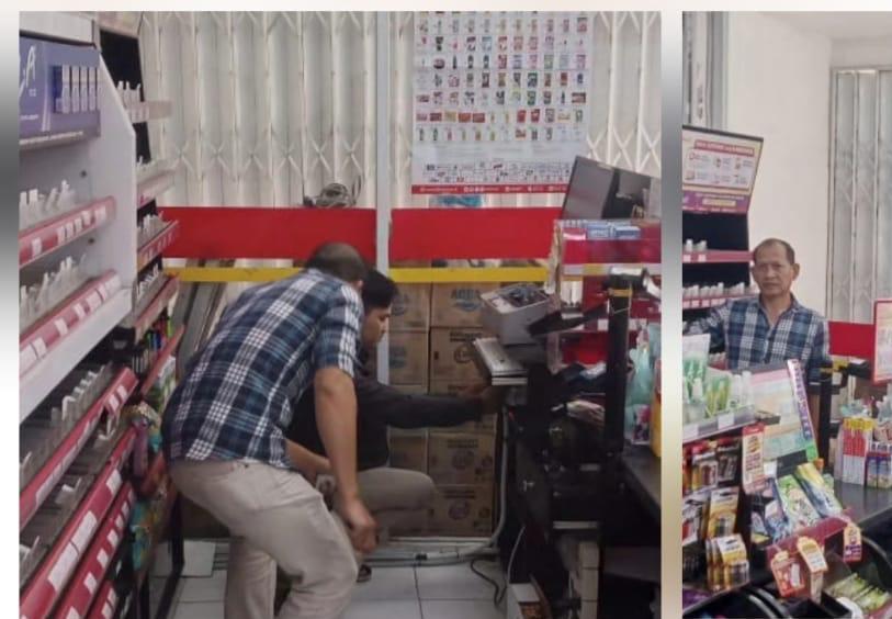 Polsek Cijeruk Polres Bogor Selidiki Aksi Pencurian Yang Terjadi di Sebuah Minimarkat