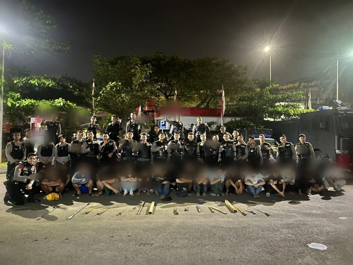 Polisi Gagalkan Aksi Tawuran Kelompok Jakarta Barat VS Kelompok Jakarta Selatan