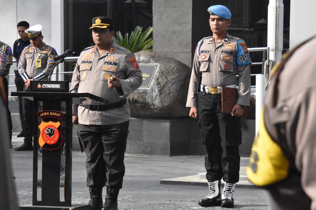 Polres Bogor Mulai Gelar Apel Operasi Patuh Lodaya 2023 Terhitung Mulai Hari ini