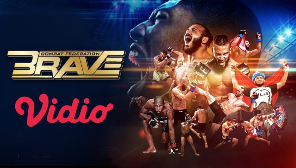 BRAVE CF Promotor MMA terbesar Didunia Gandeng VIDIO Indonesia