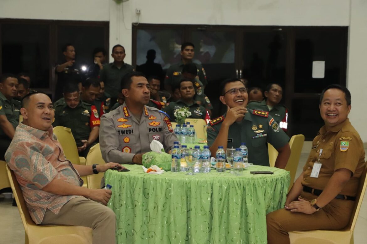 Dandim 0509 Bersama Awak Media Melalui Chanel YouTube Gelar Malam Puncak KASAD Award 2023