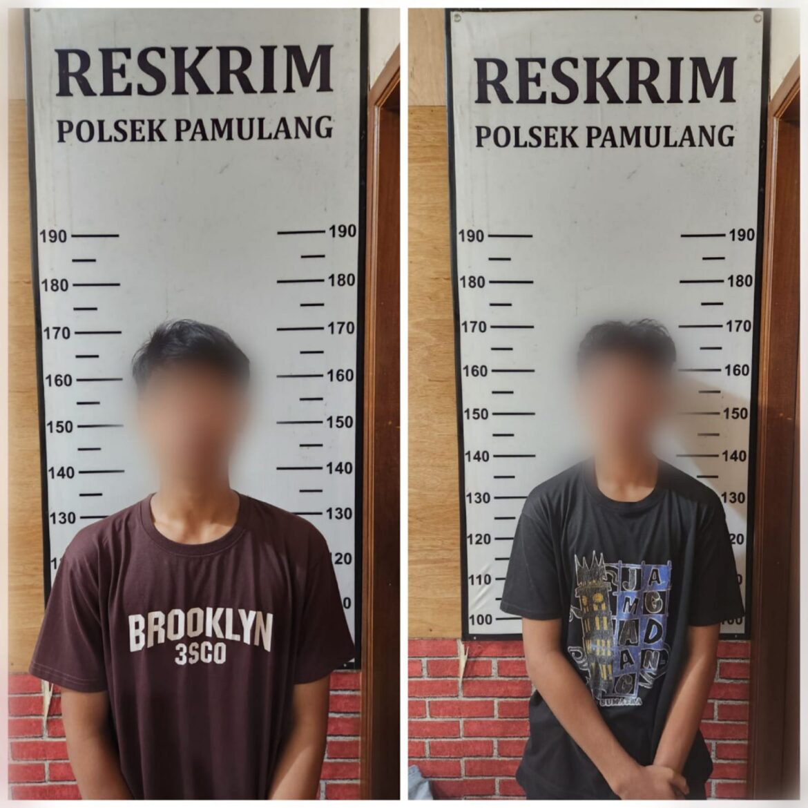 Polsek Pamulang Berhasil Mengungkap Kasus Tawuran Yang Terjadi Antara 2 Kelompok Geng Diwilayah Pamulang Kota Tangerang Selatan