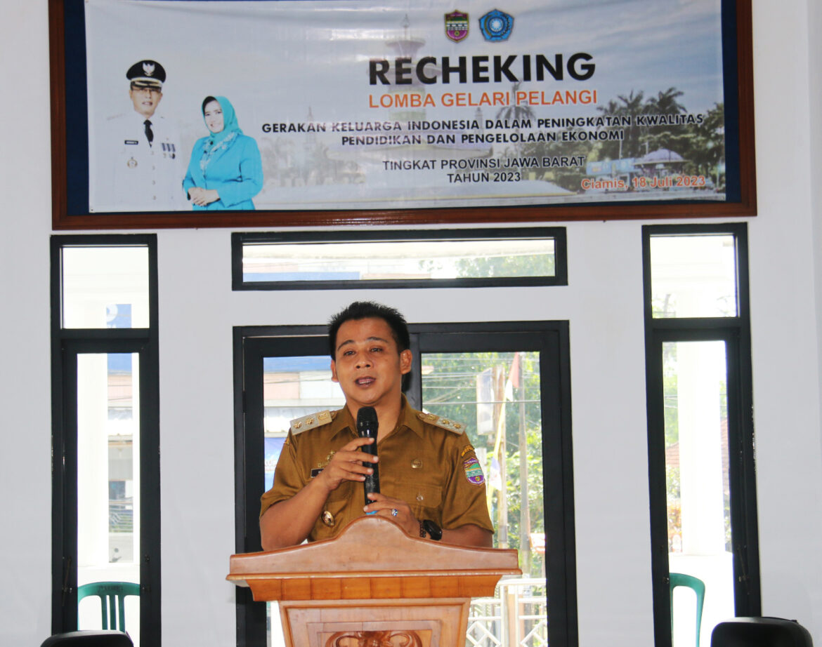 Wabup Ciamis Sebut Program Gelari Pelangi PKK Turut Berkontribusi Bagi Pembangunan Masyarakat