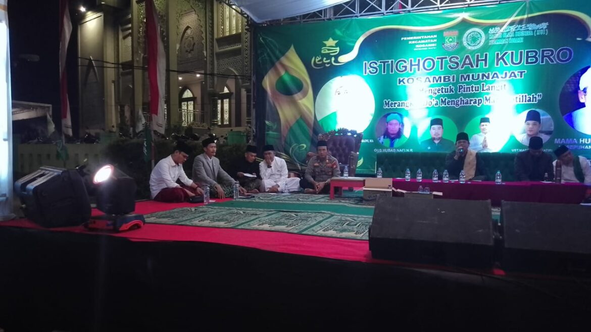 Dalam Rangka Acara  ISTIGHOSAH KUBRO dan Mengetuk Pintu Langit Merangkai Do’a Mengharapkan Ridhotillah