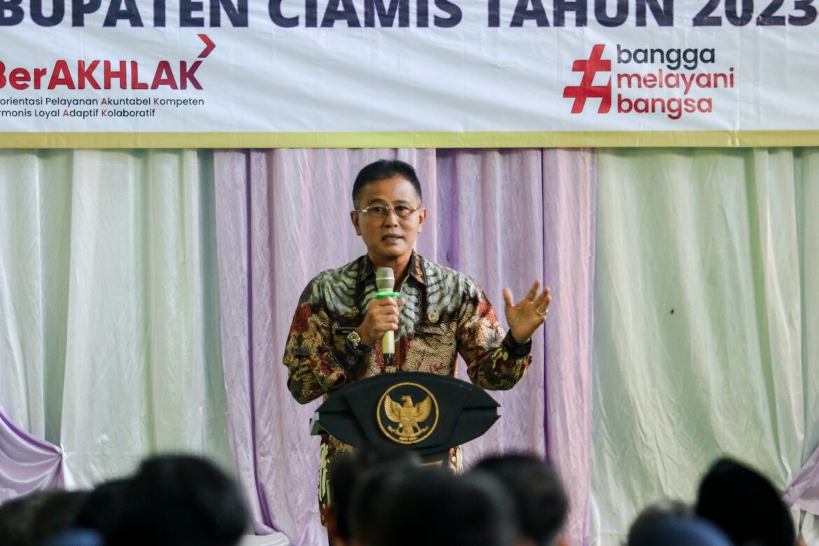 Peningkatan Kapasitas Aparatur, Bupati Ciamis Sebut Zakat dan Sodaqoh ASN Bantu Sejahterakan Masyarakat