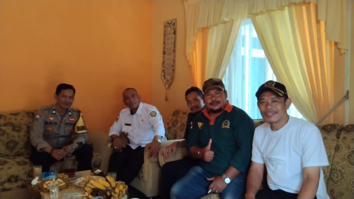 Silahturahmi Bhabinkamtibmas Bersama Kepala Desa dan BPD Di Wilayah Hukum Polsek Ciawi