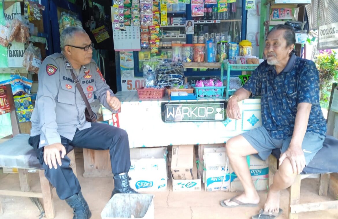 Polres Ciamis Polda Jabar: Polisi RW Sambangi Warga, Beri Himbauan Antisipasi TPPO
