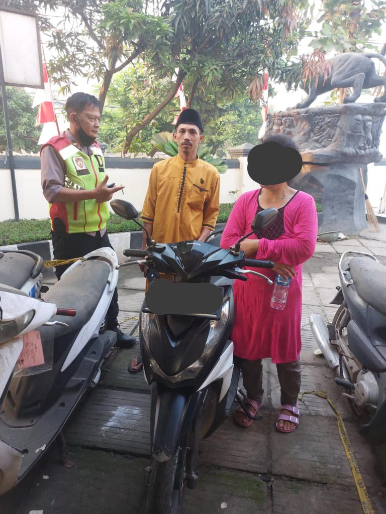 Aksi Curanmor Gagal Usai Korban Lakukan Pengejaran, Seorang Pelaku Wanita Berhasil di Amankan