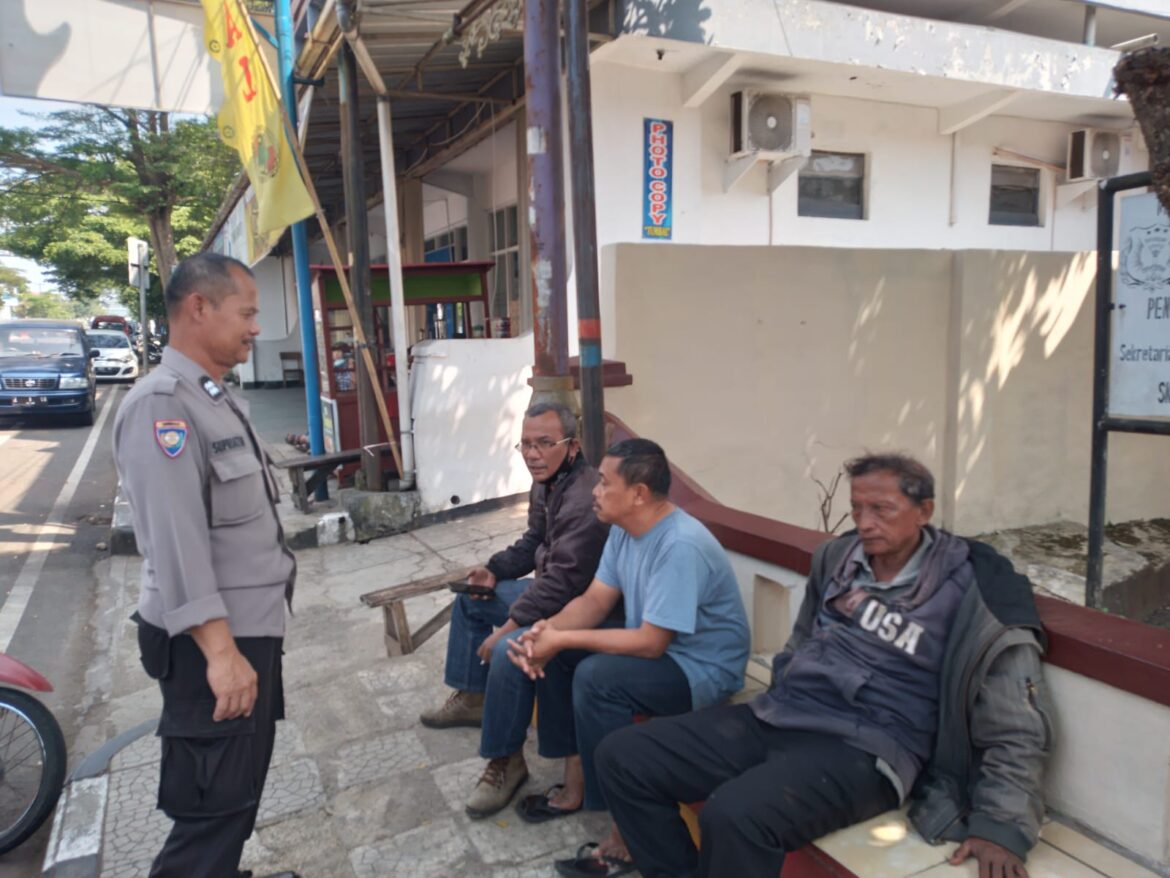 Perkuat Sinergitas, Polsek Ciamis Sambang Kamtibmas ke warga di Kelurahan Ciamis