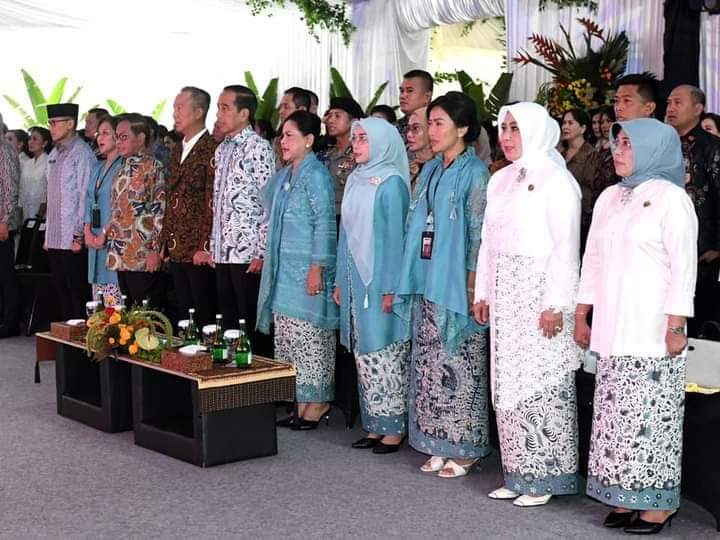 Buka Gelaran Batik Nusantara, Presiden Apresiasi Para Pelaku Batik di Tanah Air