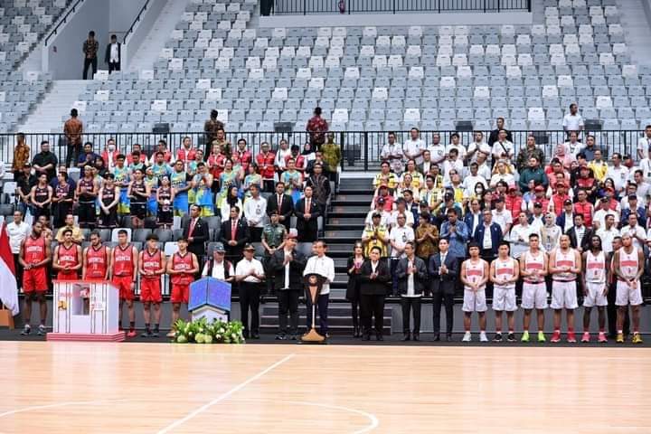 Resmikan Indonesia Arena, Presiden Berharap Ajang Internasional Makin Sering Digelar