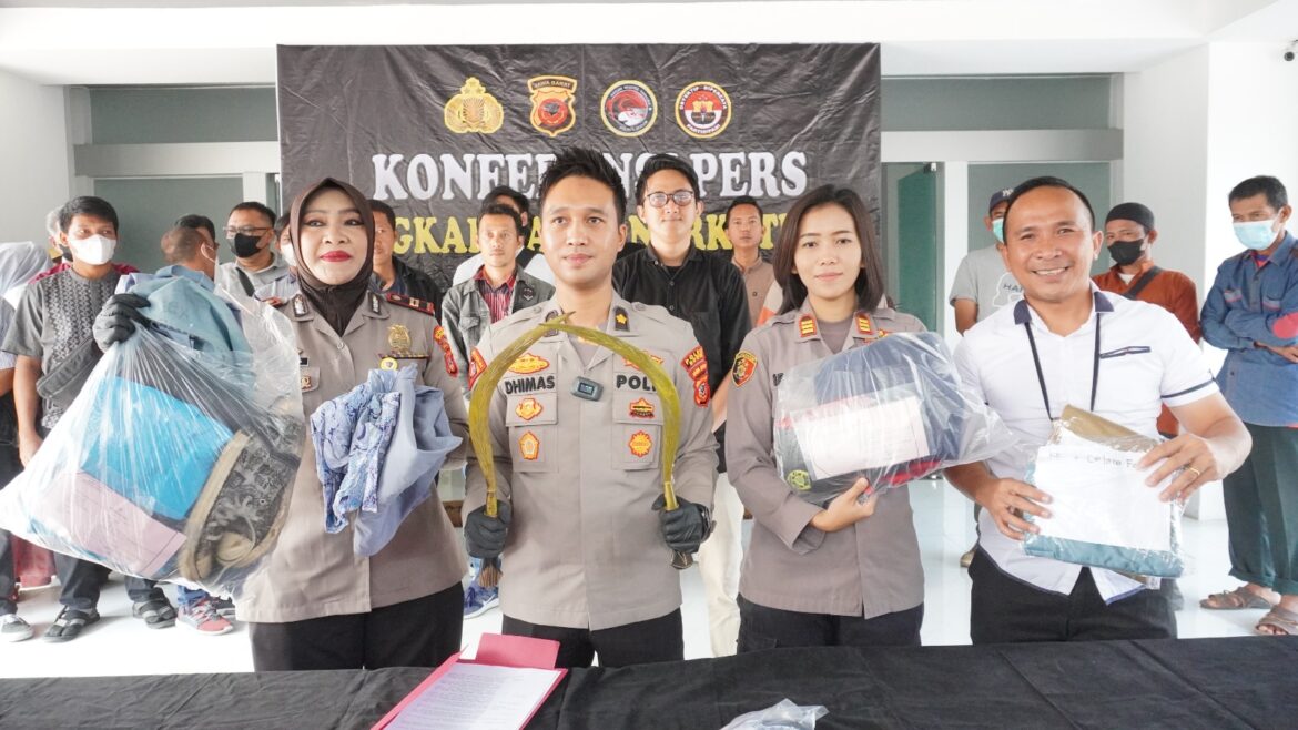 Polsek Klapanunggal Polres Bogor Tangkap Pelajar Yang Lakukan Pembacokan Saat Tawuran