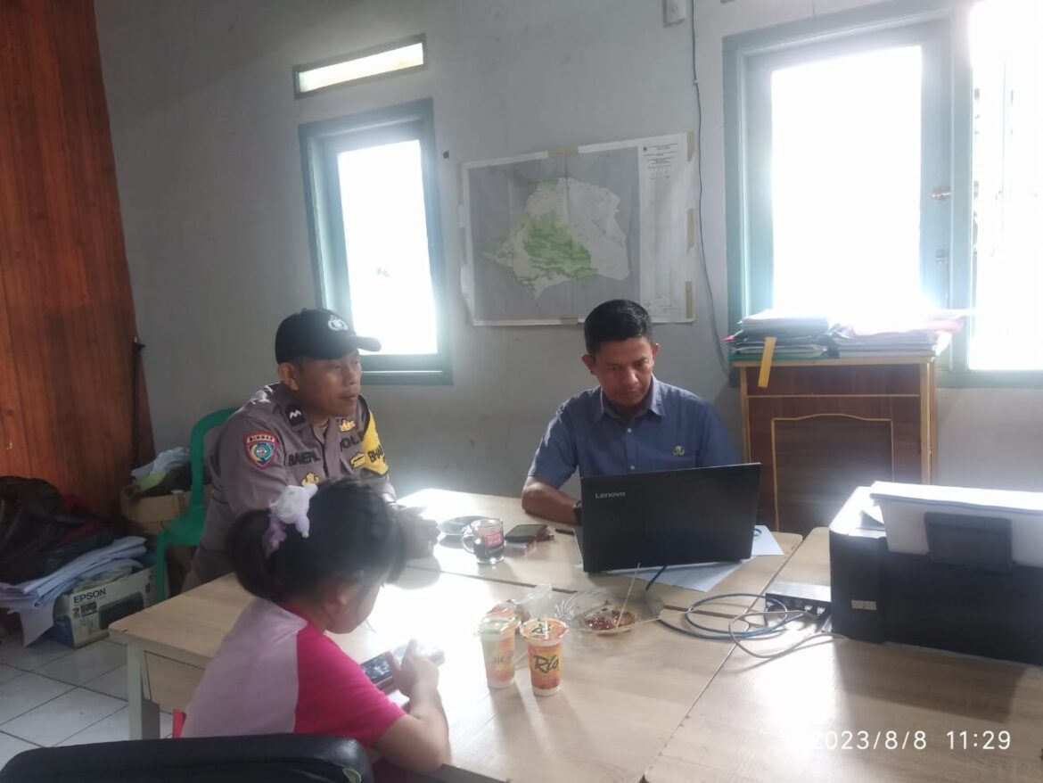 Bhabinkamtibmas Wilayah Hukum Polsek Caringin Lakukan Monitoring Dan Pengecekan Terkait TPPO Sebagai Pencegah