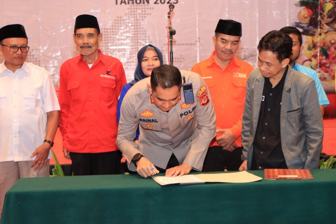 Deklarasi Damai Pemilu 2024 di Kota Tasikmalaya, Sepakat Jaga Kondusifitas