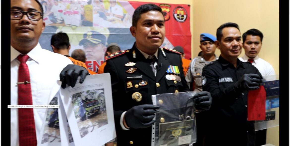 Polres Sukabumi Ungkap Kasus Pencurian Kendaraan Tronton dengan Pemberatan