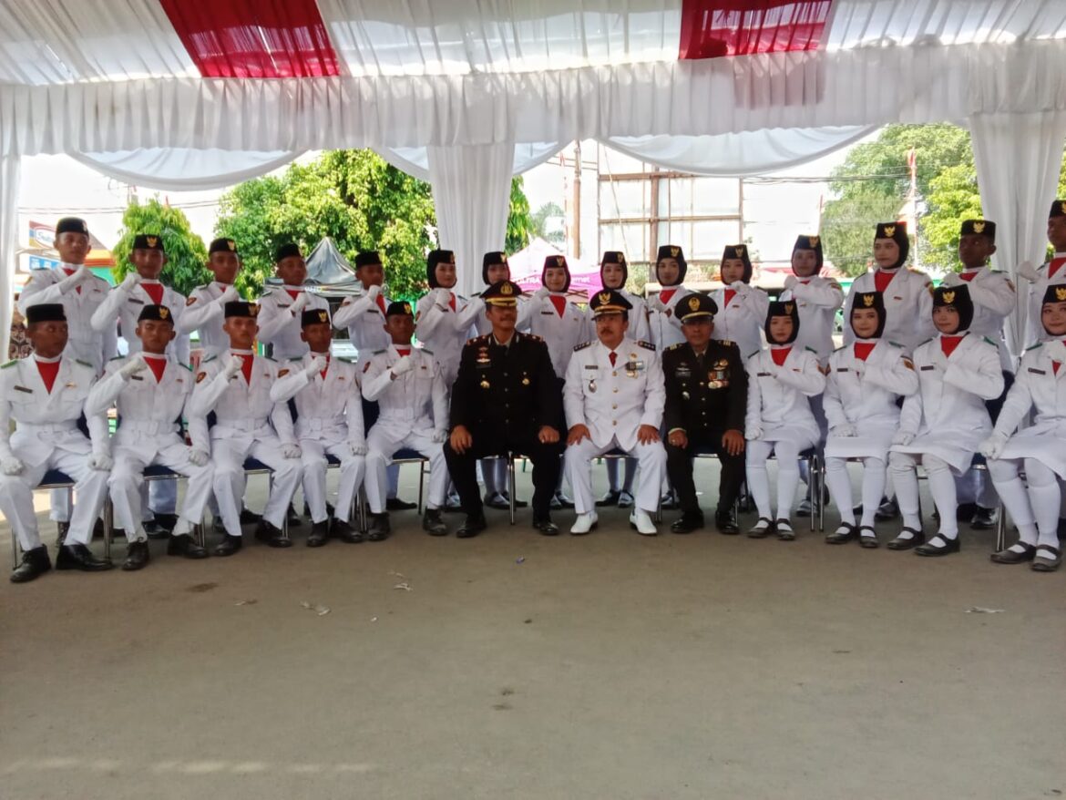 Camat Parungpanjang Pimpin Upacara Peringatan Detik-Detik Proklamasi Tahun 2023 Yang Berlangsung Khidmat dan Lancar