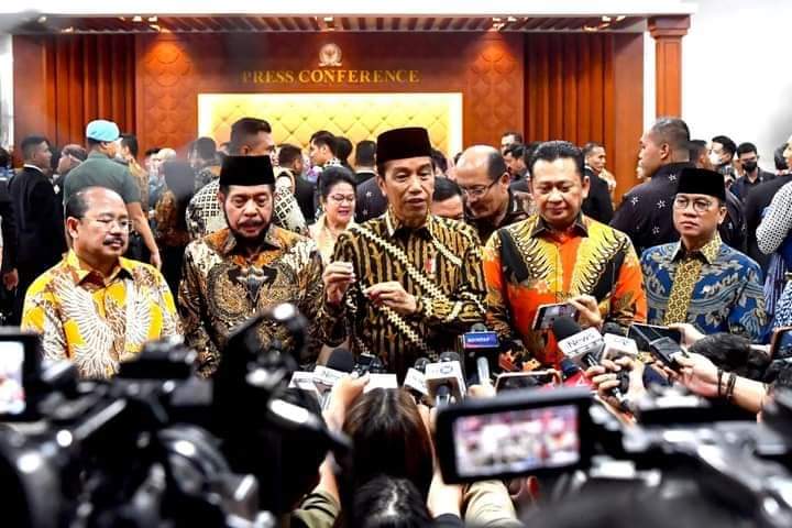 Presiden Jokowi: Proyek Food Estate Kolaborasi Kementerian Antisipasi Krisis Pangan