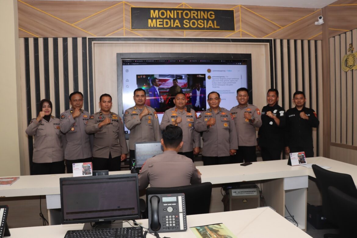 Perkuat SDM Kehumasan Polres, Divisi Humas Polri Kunjungi Polresta Tangerang