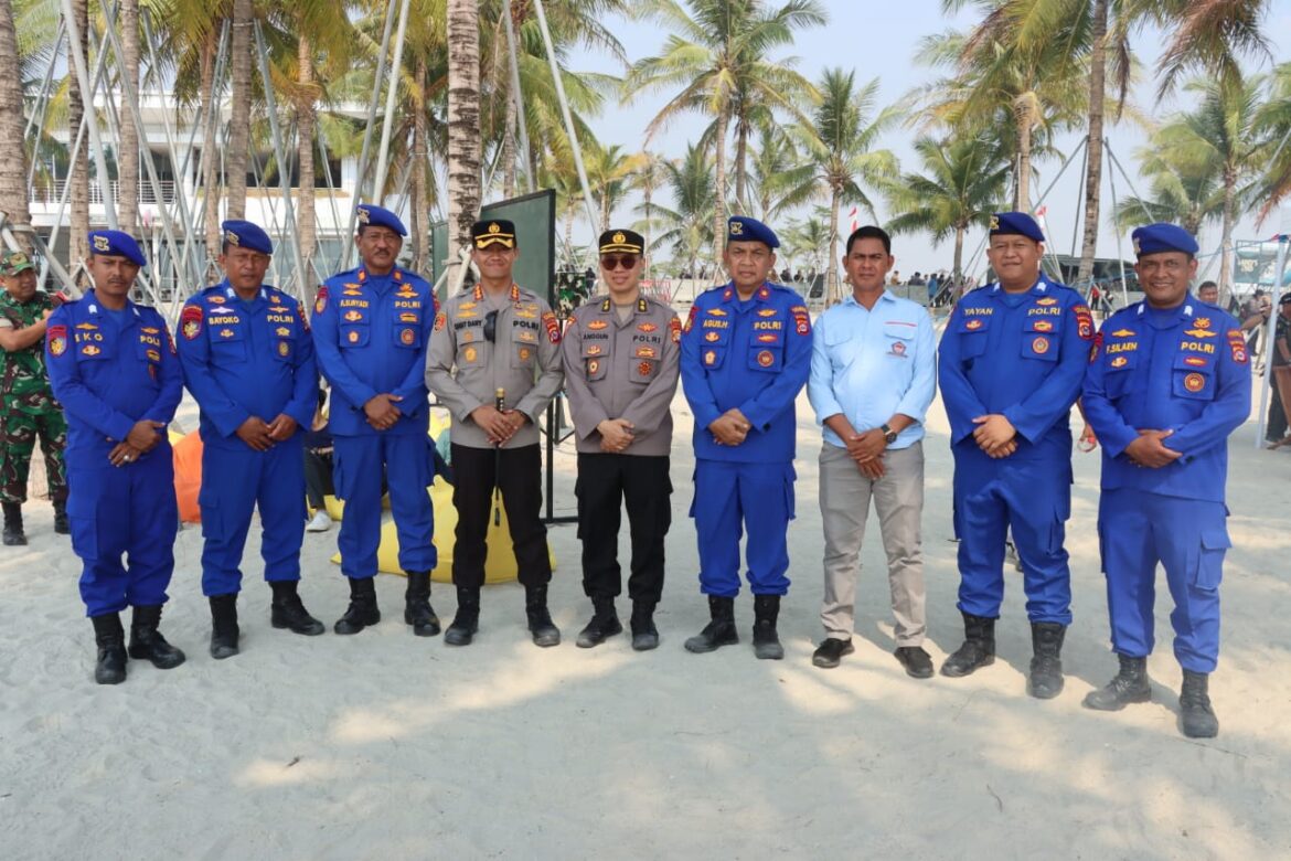 Semarak Kemerdekaan, Polresta Tangerang Raih Juara Perahu Hias Jajaran Kodam Jaya