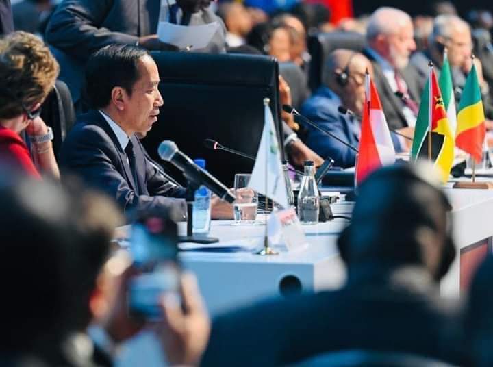 Hadiri KTT BRICS, Presiden Tegaskan Hak Negara Berkembang Perlu Diperjuangkan Bersama