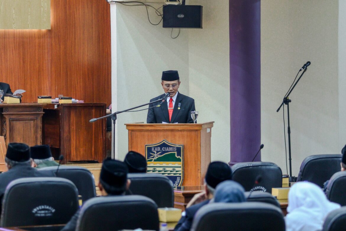 Hadir Paripurna Istimewa Pengucapan Sumpah Pimpinan DPRD: Bupati Ciamis, Semoga Dapat Meningkatkan Sinergitas dan Kebersamaan