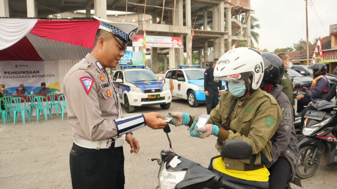 Satlantas Polres Ciamis dan Pemda Ciamis Gelar Ops KTMDU, Ratusan Kendaraan Terjaring