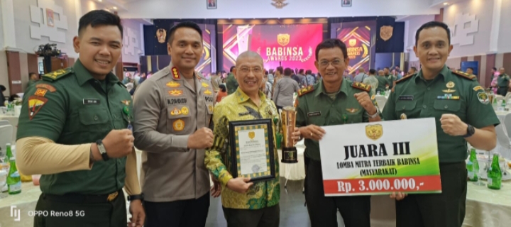 Apresiasi Peran Babinsa, Bhabinkamtibmas dan Mitra Jaya Kodam Jaya Gelar Babinsa Awards 2023