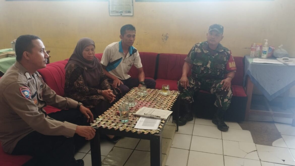 Jalin Silatuahmi, Polsek Panjalu Polres Ciamis Sambang ke Yayasan MTS Al-Hidayah