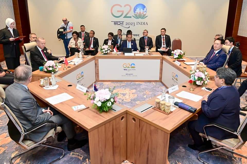 Pimpin Pertemuan MIKTA Leaders’ Gathering Ke-1, Presiden Jokowi Ajak Kolaborasi Antarnegara Hadapi Tantangan Global