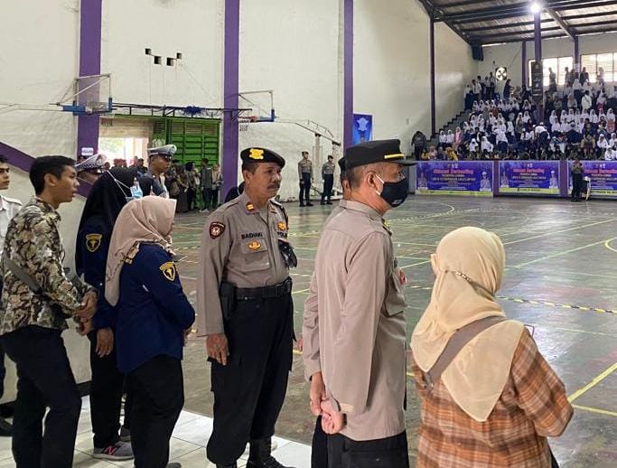 Sat Samapta Polres Ciamis Amankan LKBB dan 12 Gerak Gatur Lalin di GGT