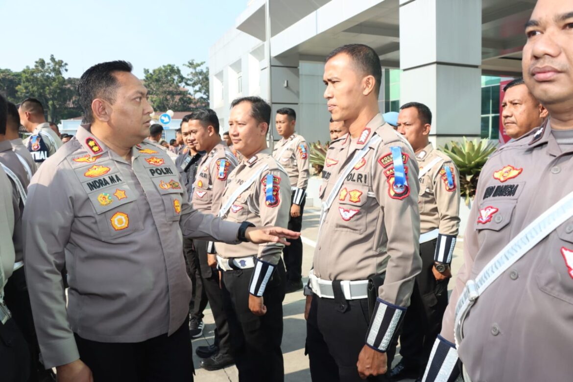 Cek Sikap Tampang Personel, Wakapolresta Tangerang Ingatkan Pentingnya Kedisiplinan